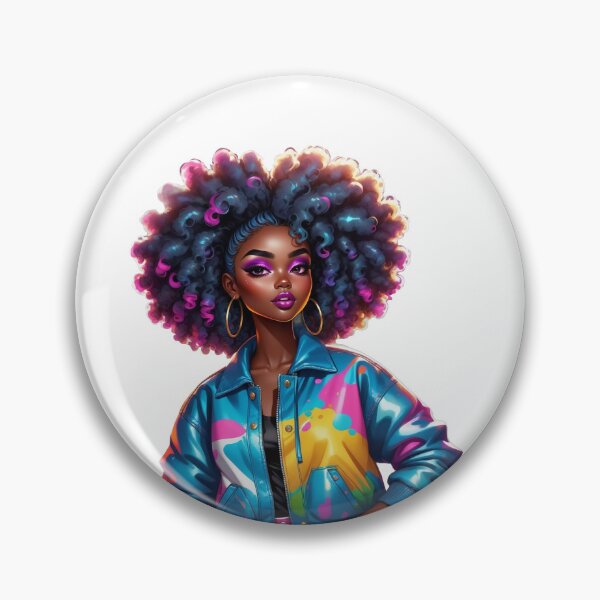 Item preview, Bold Curly Beauty – Street Style Afro Glow designed and sold by Lulunza.