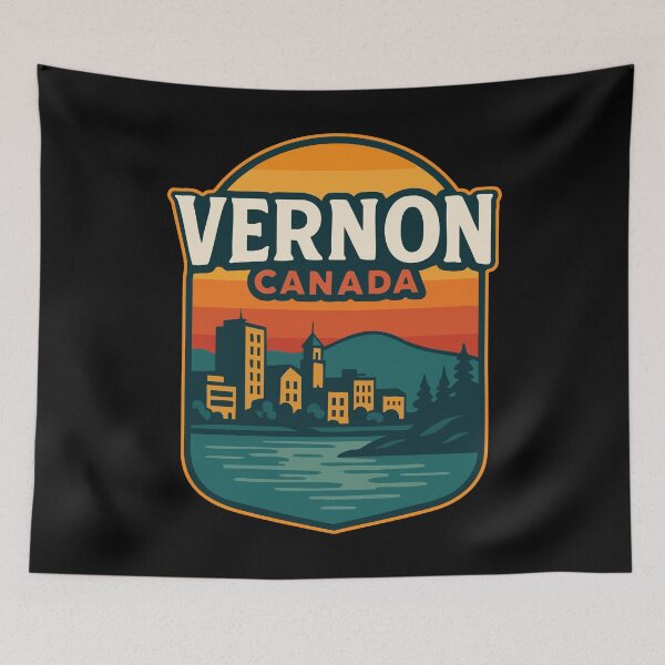 Item preview, Vernon Canada Retro Travel designed and sold by TomFrontierArt.
