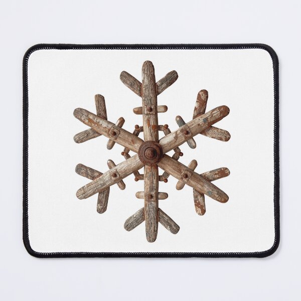 Item preview, Rustic Driftwood Snowflake Assemblage Art designed and sold by GorinART.