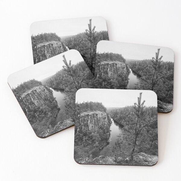 Item preview, Aventojoki.  down there. Kuusamo, Ristikallio bw designed and sold by Jouko Lehto Photography.