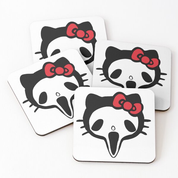 Item preview, Hello Kitty Creepy Halloween Scream designed and sold by art-emissa.