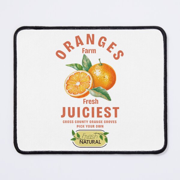Item preview, Oranges Farm Fresh Juiciest shop designed and sold by CreativeCrewApp.