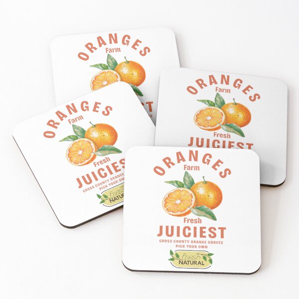 Item preview, Oranges Farm Fresh Juiciest shop designed and sold by CreativeCrewApp.