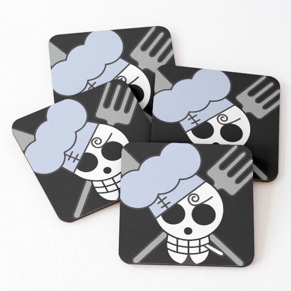 Item preview, Sanji Chef’s Crest - Pocket Pirate Skull Crew designed and sold by T-Chou.