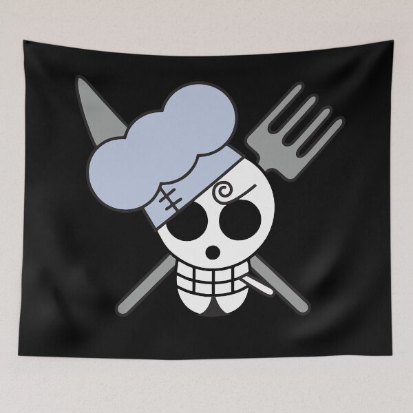 Item preview, Sanji Chef’s Crest - Pocket Pirate Skull Crew designed and sold by T-Chou.