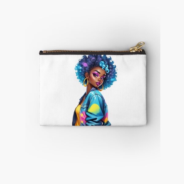 Item preview, Neon Afro Goddess – Urban Glam and Power designed and sold by Lulunza.