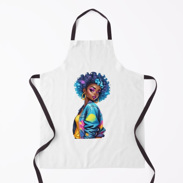 Item preview, Neon Afro Goddess – Urban Glam and Power designed and sold by Lulunza.
