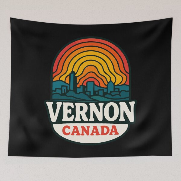 Item preview, Vernon Canada Retro Trippy designed and sold by TomFrontierArt.