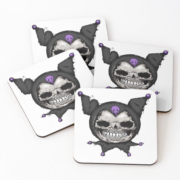 Item preview, Hello Creepy Kitty: Kuromi Dark Skull designed and sold by art-emissa.