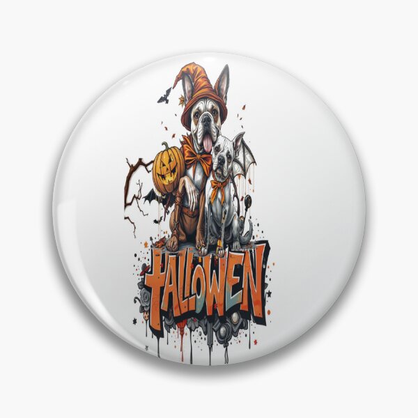Item preview, halloween dog graffiti art Professional design designed and sold by atomsama.
