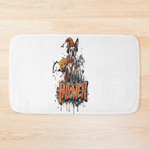 Item preview, halloween dog graffiti art Professional design designed and sold by atomsama.