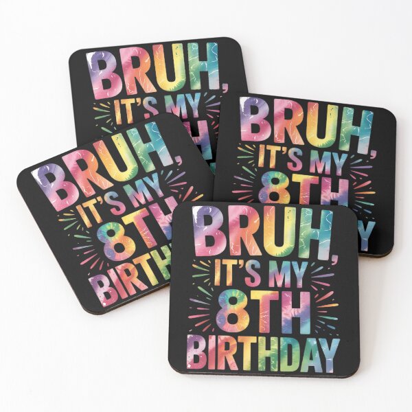 Item preview, Bruh It's My 8th Birthday 8 Year Old Birthday 8  designed and sold by NeomiStoreSS.