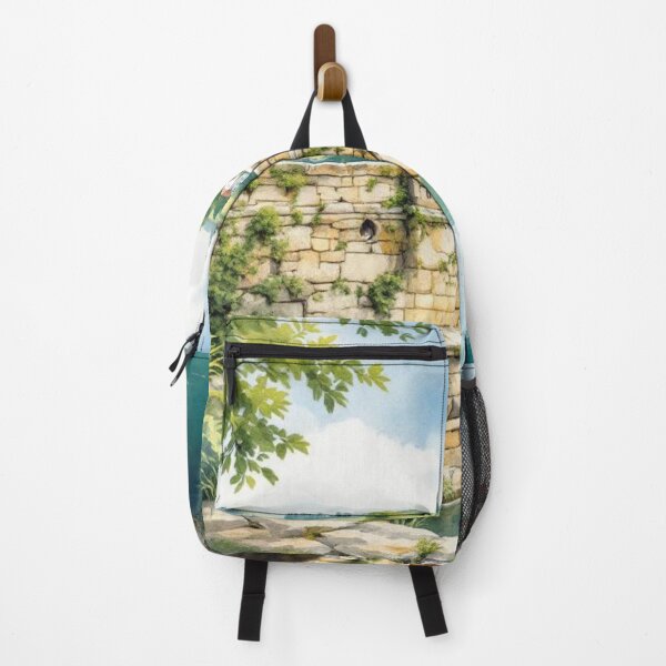 Item preview, Crossing a bridge on the Way of Saint James designed and sold by jefboutique6150.