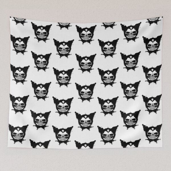 Item preview, Hello Kitty Creepy Kuromi Dark Skull designed and sold by art-emissa.