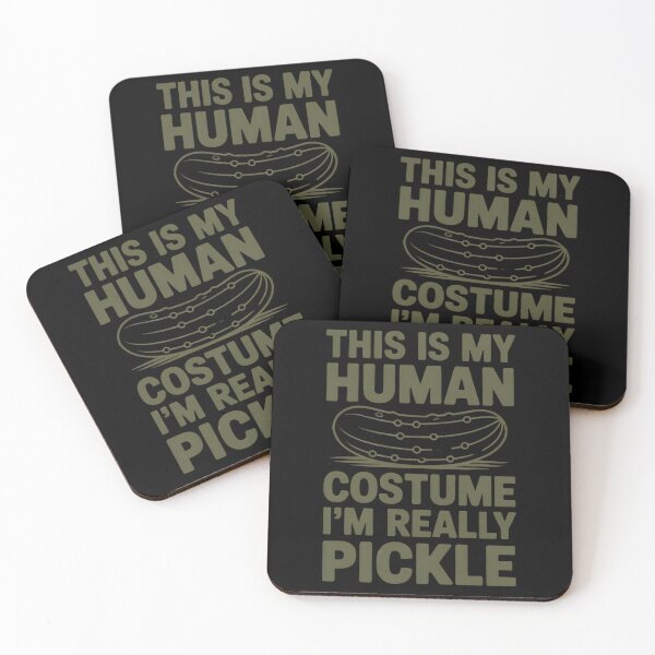 Item preview, This is My Human Costume I'm Really Pickle designed and sold by Millsoft.