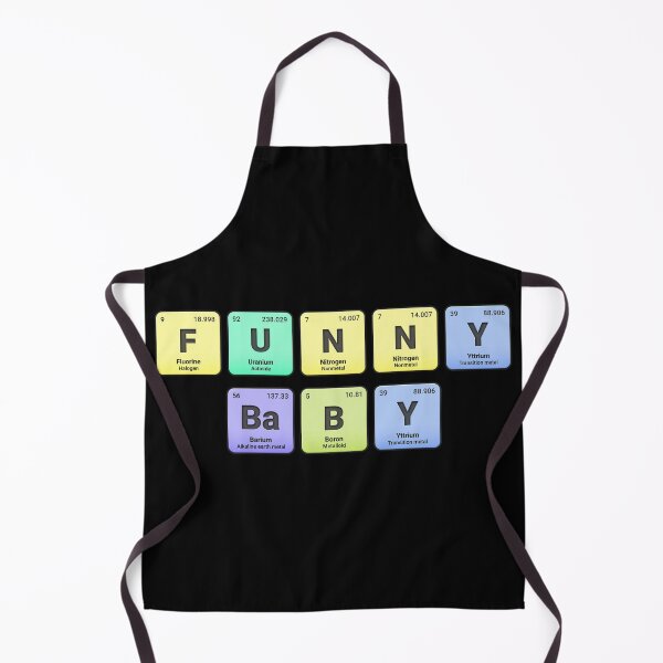 Item preview, Funny Baby, Periodic Table Elements, Personalized Chemistry Design, Science Gift for Nerds & Students designed and sold by chipmuckdesignn.