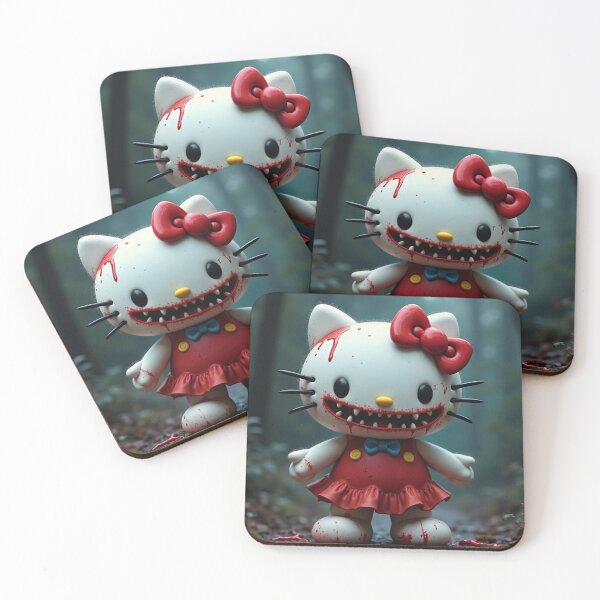 Item preview, Hello Creepy Kitty: Fanged Smiling Ballerina designed and sold by art-emissa.