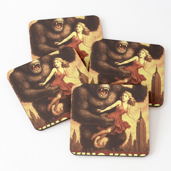 Item preview, Eighth Wonder: King Kong Empire State Vintage Movie Poster designed and sold by Art's Diner.