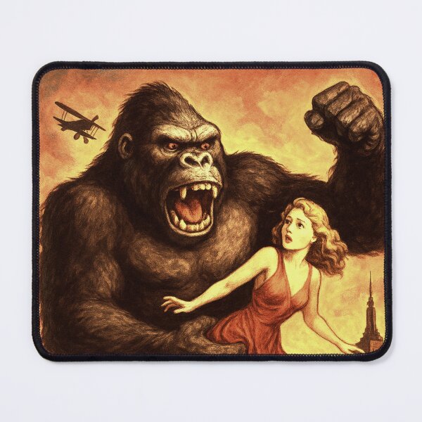 Item preview, Eighth Wonder: King Kong Empire State Vintage Movie Poster designed and sold by Art's Diner.