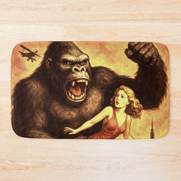Item preview, Eighth Wonder: King Kong Empire State Vintage Movie Poster designed and sold by Art's Diner.