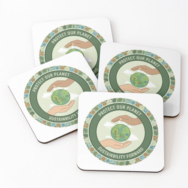 Item preview, Protect Our Planet - Sustainability Forward Emblem designed and sold by Barek532.