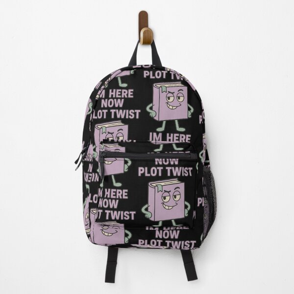 Item preview, Plot Twist I’m Here Now Funny Book Character Design designed and sold by TeeTimeTreasure.