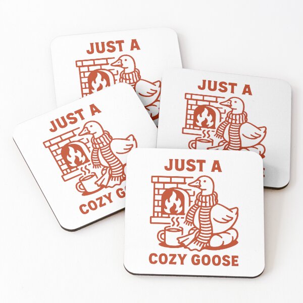 Item preview, Christmas Goose Cozy Holiday Design designed and sold by LuminOrb.