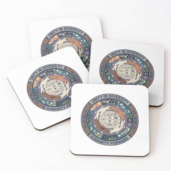 Item preview, Unity in Diversity - Humanity Forward Global Emblem designed and sold by Barek532.
