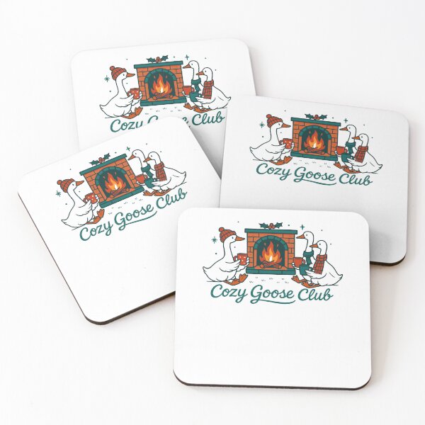Item preview, Cozy Goose Club Christmas Fun Design designed and sold by LuminOrb.