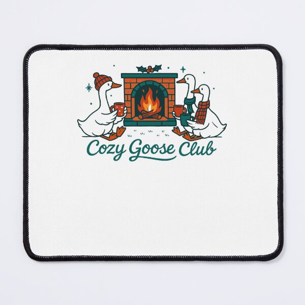 Item preview, Cozy Goose Club Christmas Fun Design designed and sold by LuminOrb.