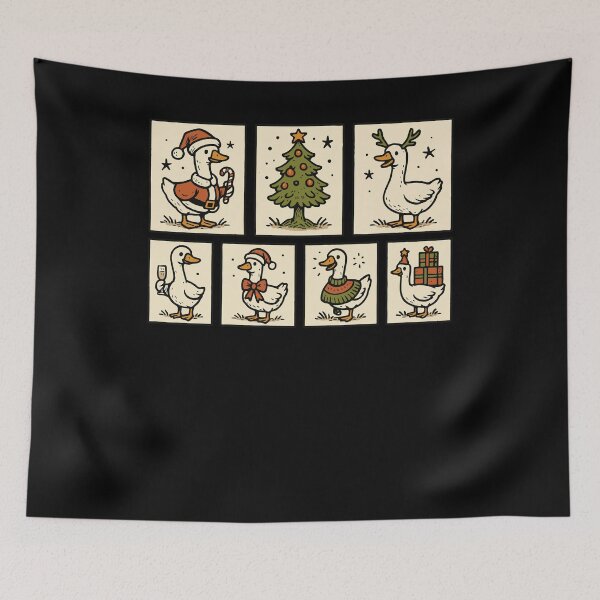 Item preview, Goose Christmas Funny Santa Holiday Xmas designed and sold by LuminOrb.