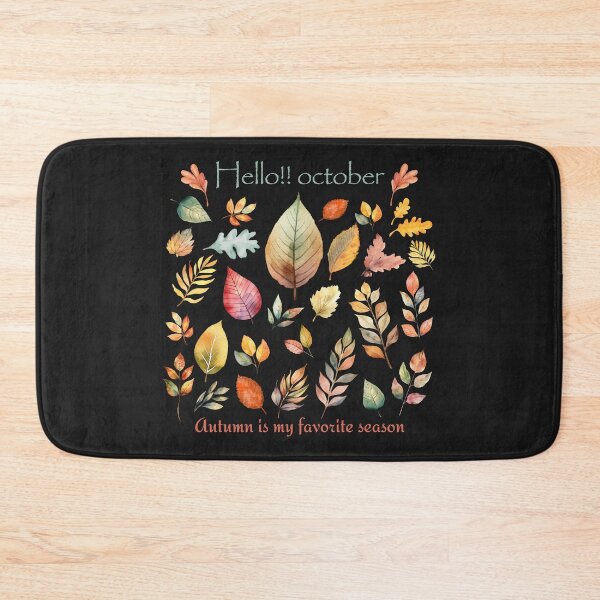 Item preview, Hello October - Autumn Leaves designed and sold by JuanaDesigns.