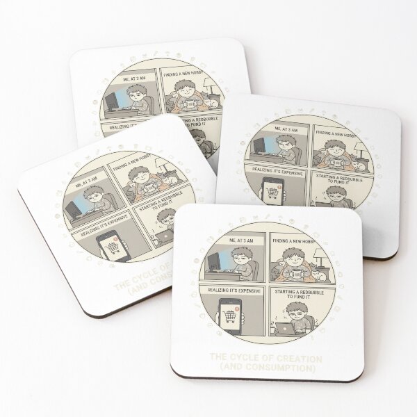 Item preview, Copy of The Procrastination Saga - Funny Deadline Comic designed and sold by Barek532.