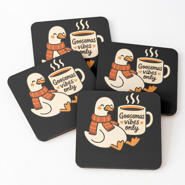 Item preview, Christmas Goose Goosemas Vibes Only designed and sold by LuminOrb.