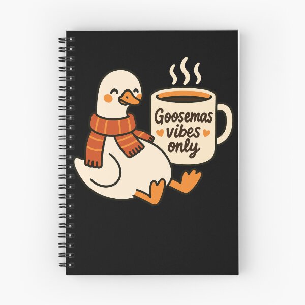 Item preview, Christmas Goose Goosemas Vibes Only designed and sold by LuminOrb.