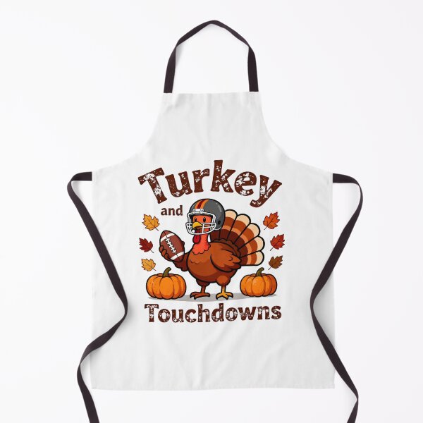 Item preview, Thanksgiving Turkey and Touchdowns Football Men Kids Women T-Shirt designed and sold by AJB ⭐⭐⭐⭐⭐✔️.