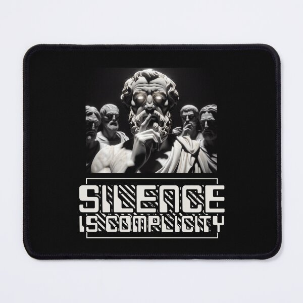Item preview, Bold Gothic Silence Is Complicity designed and sold by dudelinart.