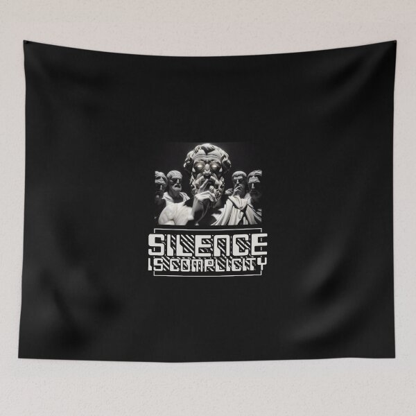 Item preview, Bold Gothic Silence Is Complicity designed and sold by dudelinart.
