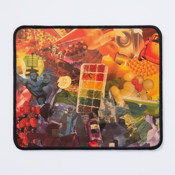 Item preview,  Multicoloured rainbow collage designed and sold by ClareKirwan.