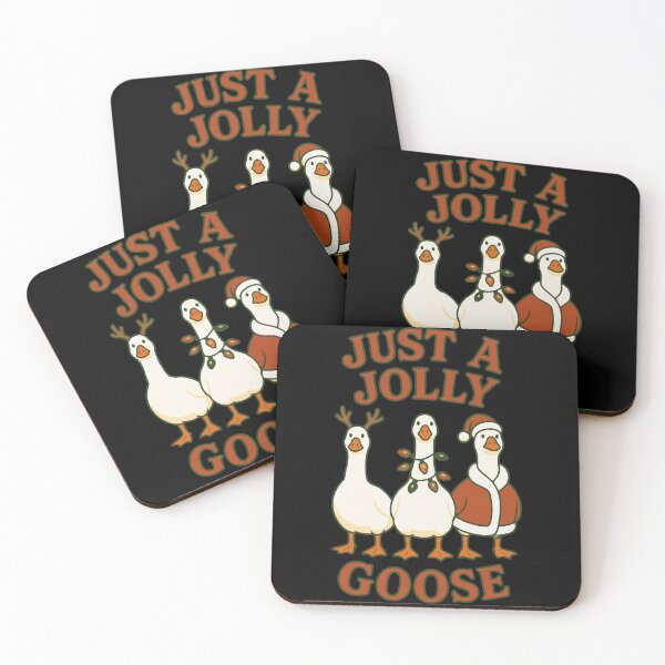 Item preview, Christmas Just A Jolly Goose funny design designed and sold by LuminOrb.