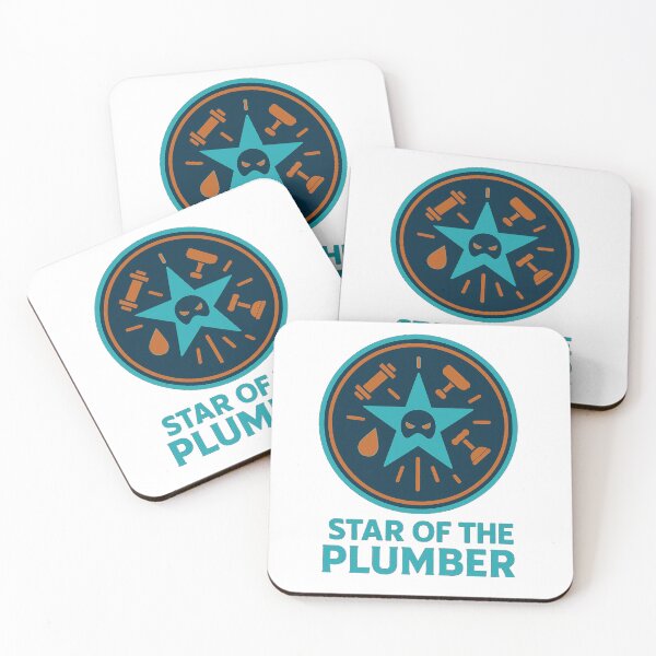 Item preview, Star of the Plumber | Everyday Hero Emblem of Flow & Repair designed and sold by EHPpl.
