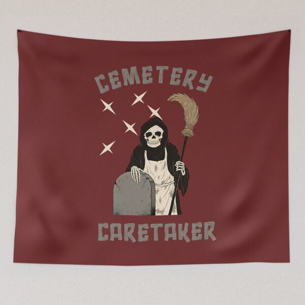 Item preview, The Reaper - Cemetery caretaker  designed and sold by SidTastic .