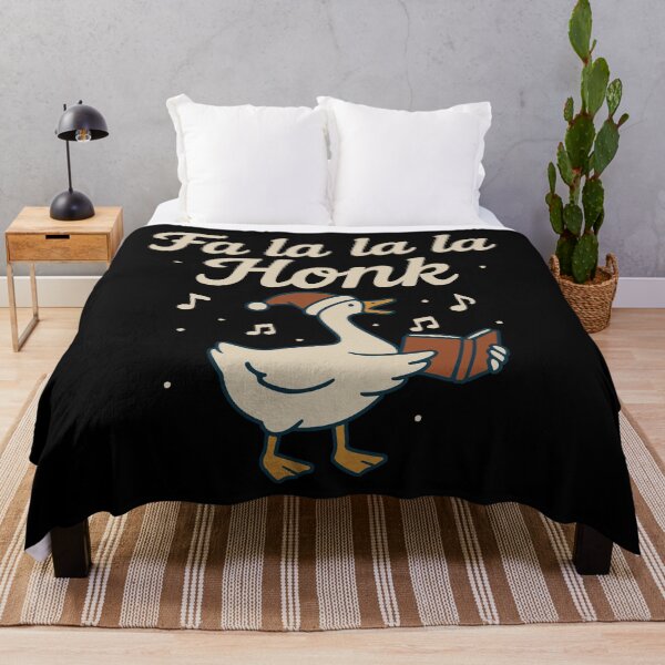 Item preview, Christmas Goose Fa La La La Honk Funny Holiday designed and sold by LuminOrb.