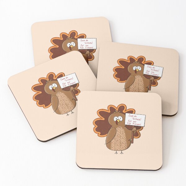 Item preview, Funny Turkey (Save the Turkeys) designed and sold by Tales by Chelle.