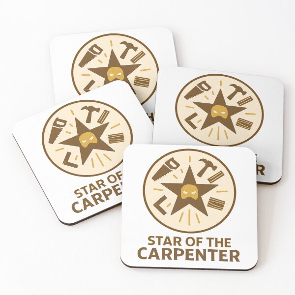 Item preview, Star of the Carpenter | Everyday Hero Emblem of Craft & Precision designed and sold by EHPpl.