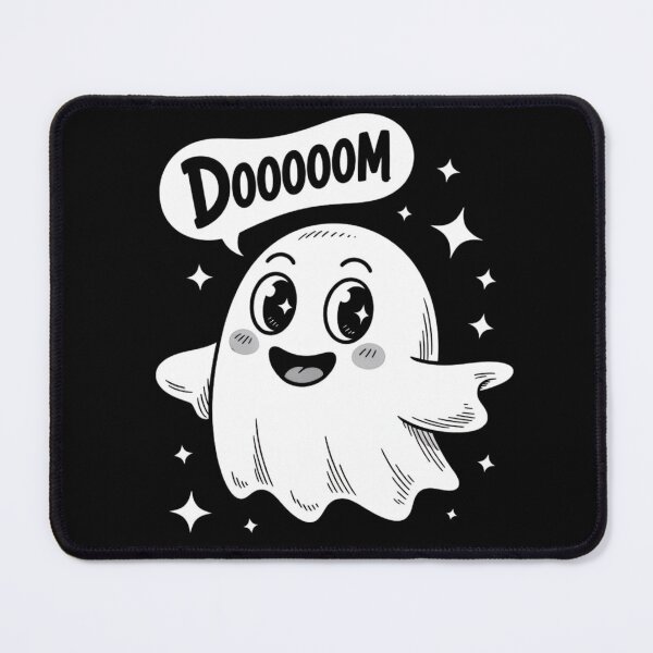 Item preview, Dooooom Ghost – Cute Spooky Halloween Cartoon Design designed and sold by FloraMyst.
