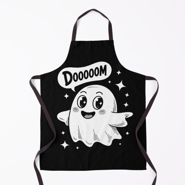 Item preview, Dooooom Ghost – Cute Spooky Halloween Cartoon Design designed and sold by FloraMyst.