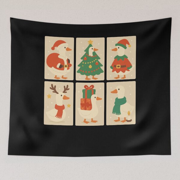Item preview, Goose Christmas Funny Santa Xmas Holiday designed and sold by LuminOrb.