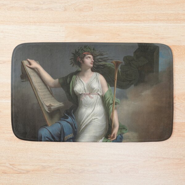 Item preview, Calliope, Muse of Epic Poetry, 1798. Charles Meynier (French, 1768–1832). Oil on canvas designed and sold by Vintage Designs +.