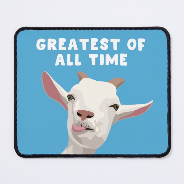 Item preview, GOAT Design – Greatest of All Time Funny Animal Illustration designed and sold by The Home Of Pink Peach.